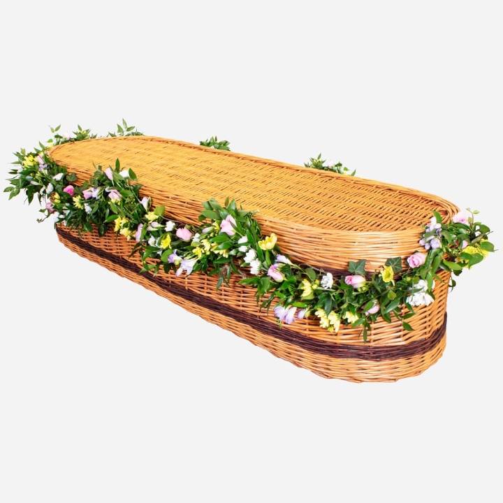 Willow Coffin Garland
